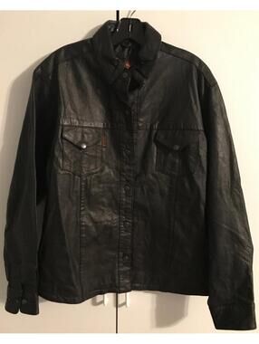 Hot Leathers Size 3xl Women’s Black Motorcycle Jacket Genuine Leather NWT! M53